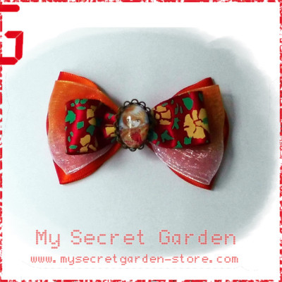 Skip Beat ! スキップ・ビートKyoko Mogami Anime Cabochon Hair Bows Hair Clip 